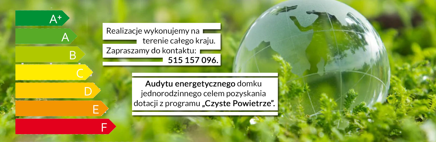 Audyty energetyczne dla Czystego Powietrza