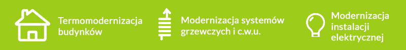 Baner termomodernizacja budynków